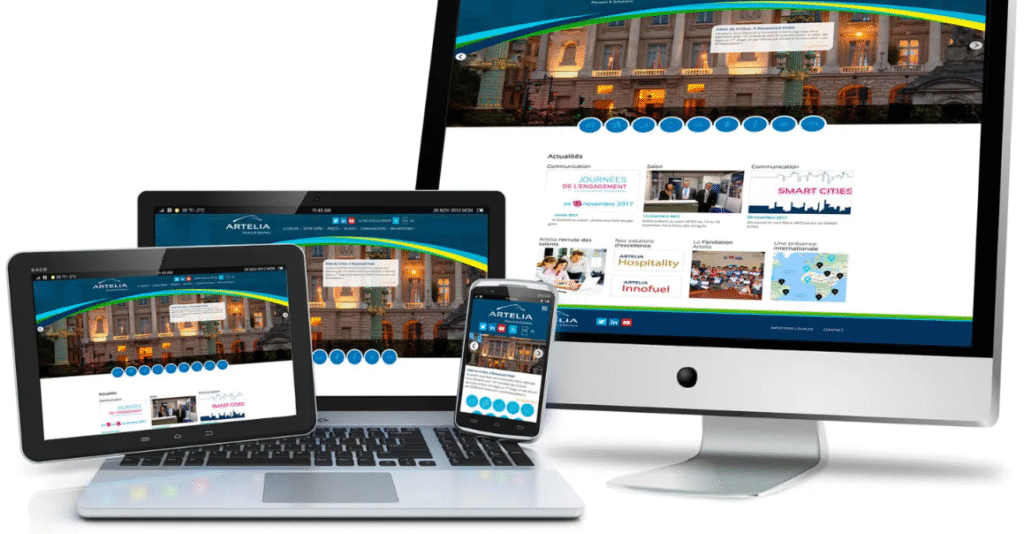 Création de sites web & boutiques en ligne de l’Institut ISIFEP – MBILLETECH